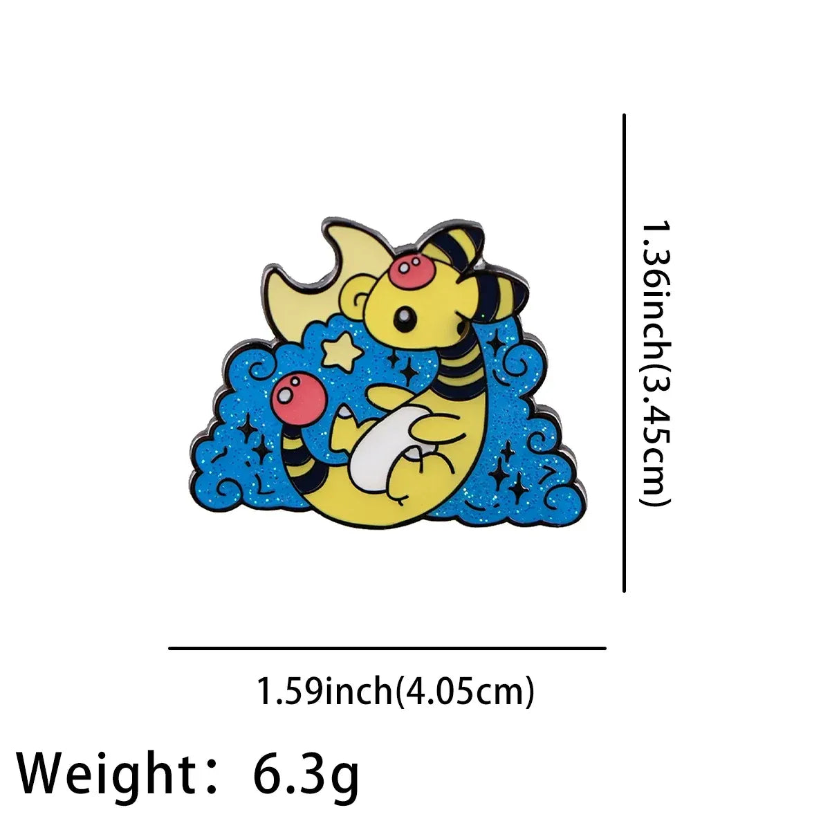 Gengar Enamel Brooch Anime Pin - Anime - Accessory - 5