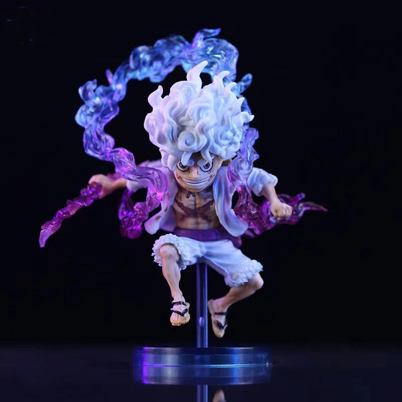 Mini One Piece Luffy Gear 5 Action Figure - no box / 10cm - Anime - Action & Toy Figures - 1 - 2024