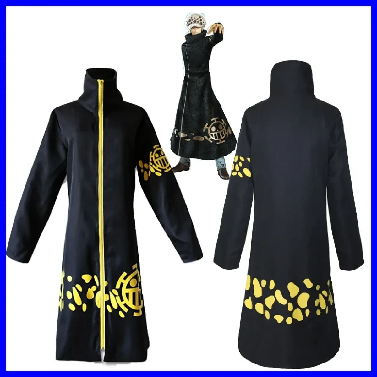 Trafalgar Law Anime Cosplay Costume Set - Anime - Cosplay Outfit - 14