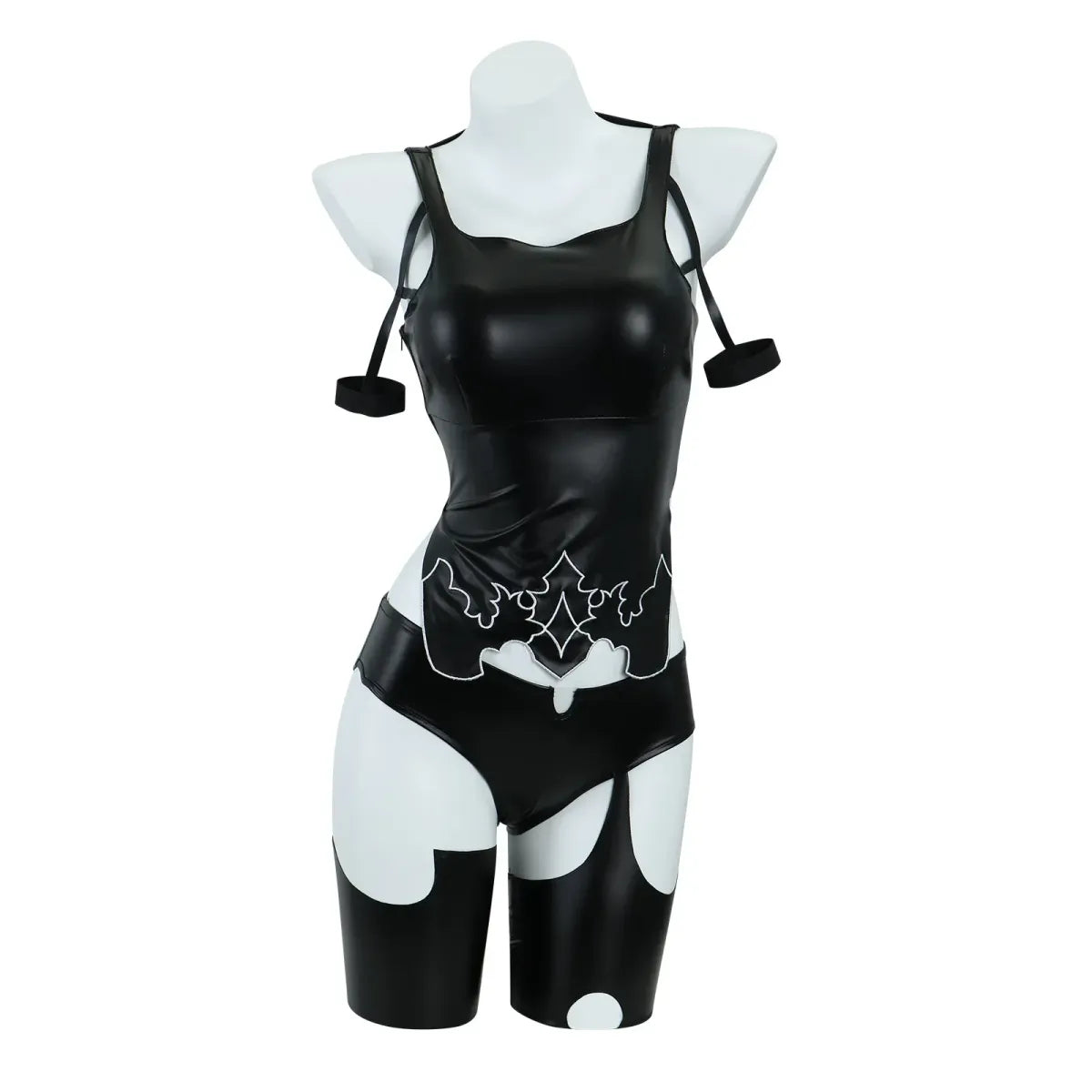 NieR:Automata A2 Black Battle Suit Cosplay Set - Women’s Clothing & Accessories - Cosplay Outfit - 5