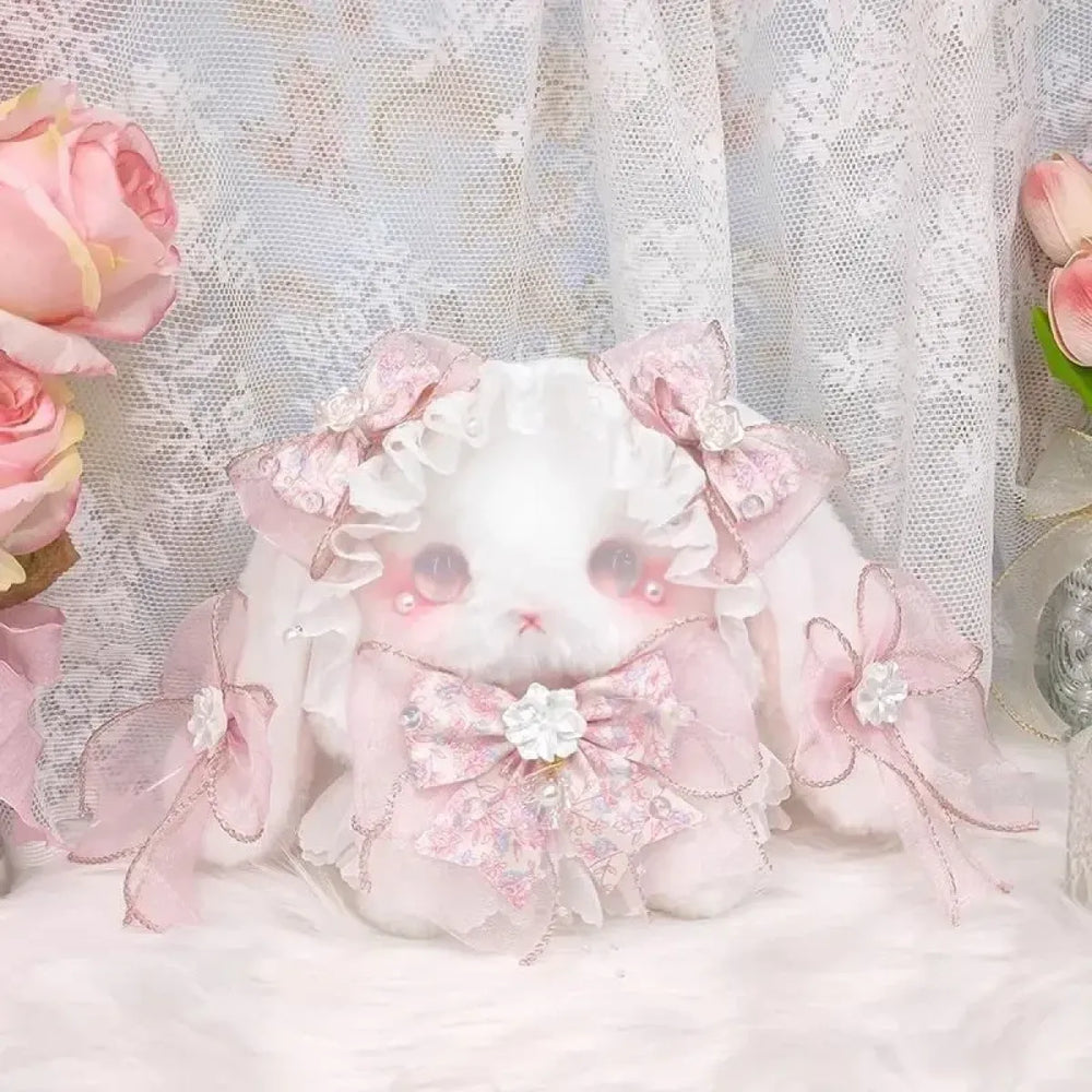Lolita Rabbit Bow Patchwork Shoulder & Crossbody Bag - Women Bags & Wallets - Shoulder Bag - 1