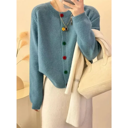 Japanese Academy Style Button Knit Cardigan - Best Sellers - Cardigan - 10