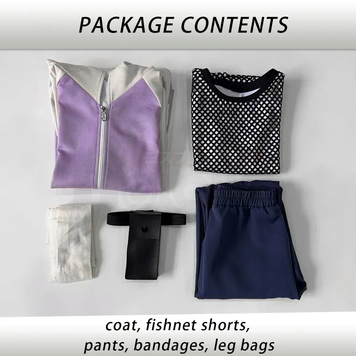Hyuga Hinata Anime Cosplay Costume Set - Tops & Tees - Cosplay Outfit - 5