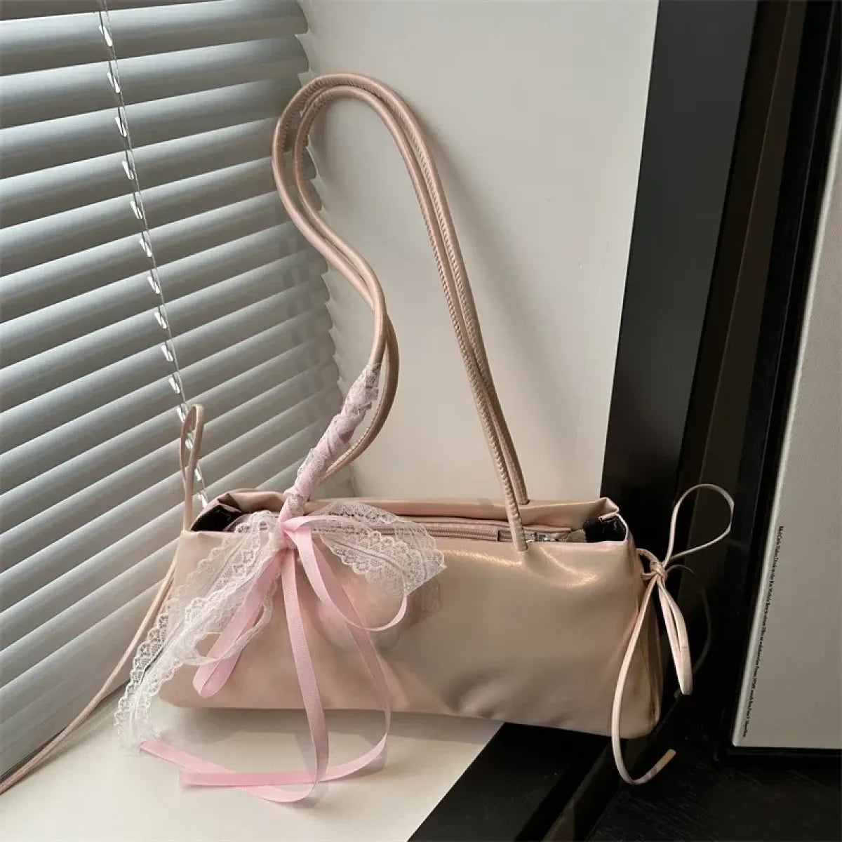 Bow Ribbon Underarm Shoulder Bag - Best Sellers - Shoulder Bag - 1