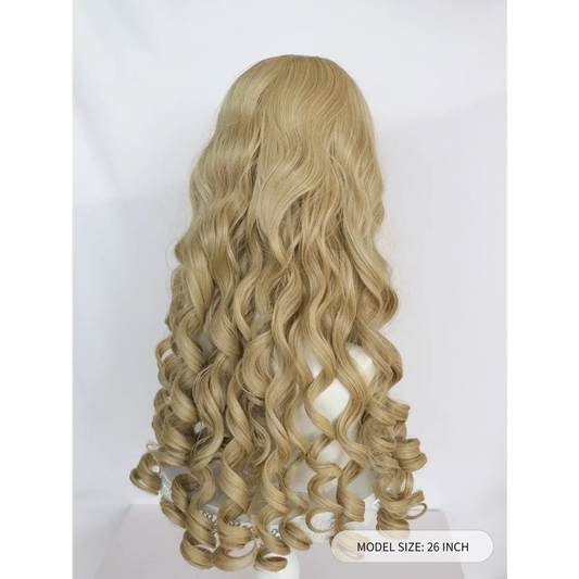 26" Brown Princess Curly Cosplay Wig