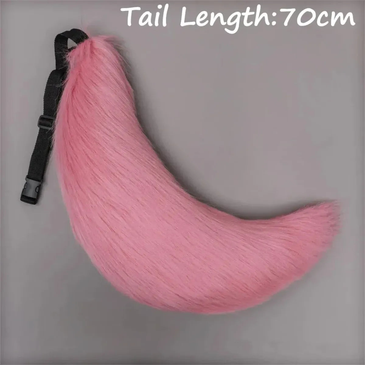 Plush Anime Cat & Fox Cosplay Tail – 70cm - Women’s Clothing & Accessories - Costume Props - 23
