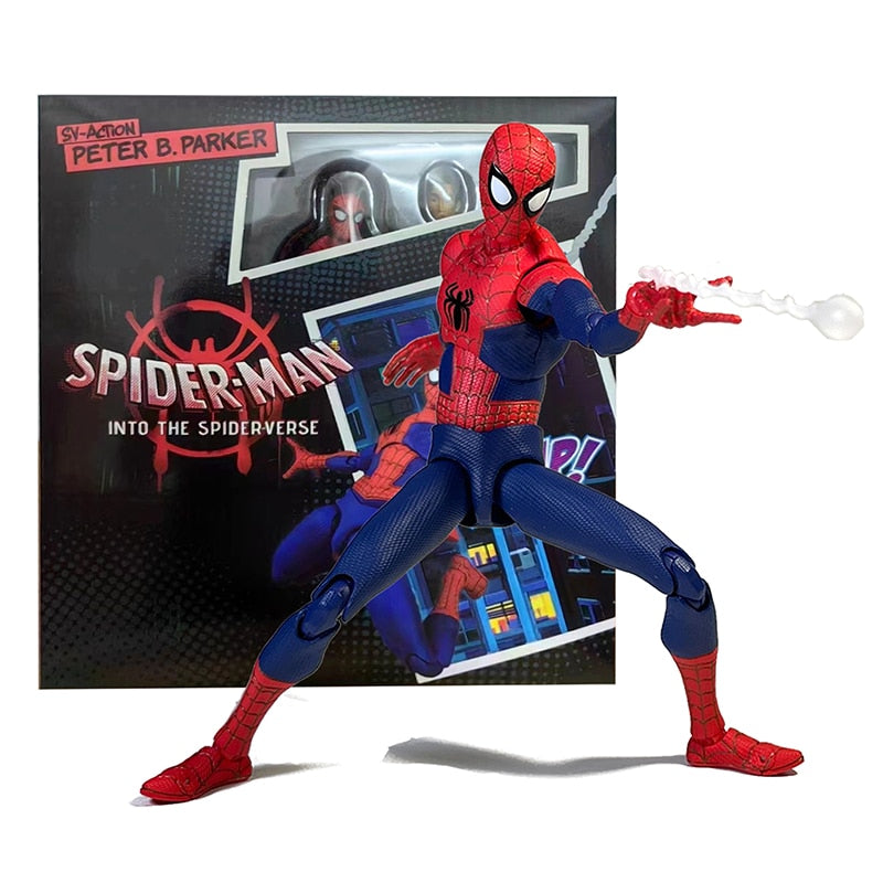 Sentinel Marvel SV Action Miles Morales Figure - Kawaii Stop - Action Figure, Action Figures, Anime, Anime figure, CE Certified, Collectables, Collectible, Collectible figure, Collector's Item, Detailed Design, Durable PVC, Dynamic Poses, Epic Adventures, Figure, Figures, Figurine, Figurines, Gift Idea, Miles Morales, Movable Model, Movie Inspired, Peter Parker, Superhero Universe, TV Series