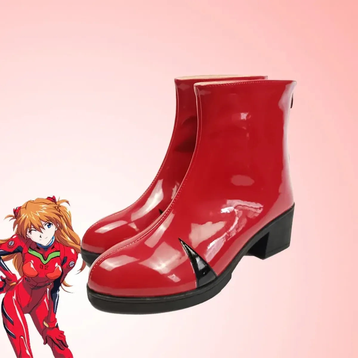 Asuka Langley Soryu Cosplay Shoes - Cosplay - Boots - 1