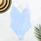 Solid One-Shoulder One Piece Swimsuit - Women’s Clothing & Accessories - Swimsuit / Bikini / One-Piece Swimwear - 7