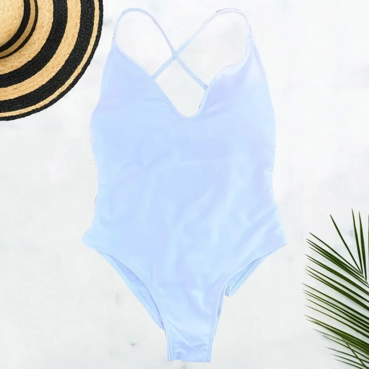 Solid One-Shoulder One Piece Swimsuit - Women’s Clothing & Accessories - Swimsuit / Bikini / One-Piece Swimwear - 7