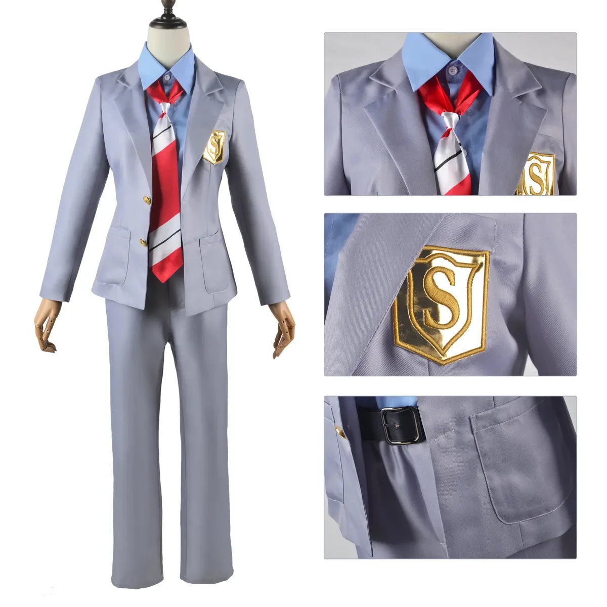 Your Lie in April School Uniform Cosplay Set - Cosplay - Cosplay Outfit - 1