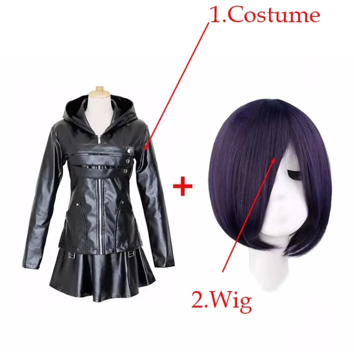 Tokyo Ghoul Touka Kirishima Cosplay Set - Cosplay - Cosplay Outfit - 7