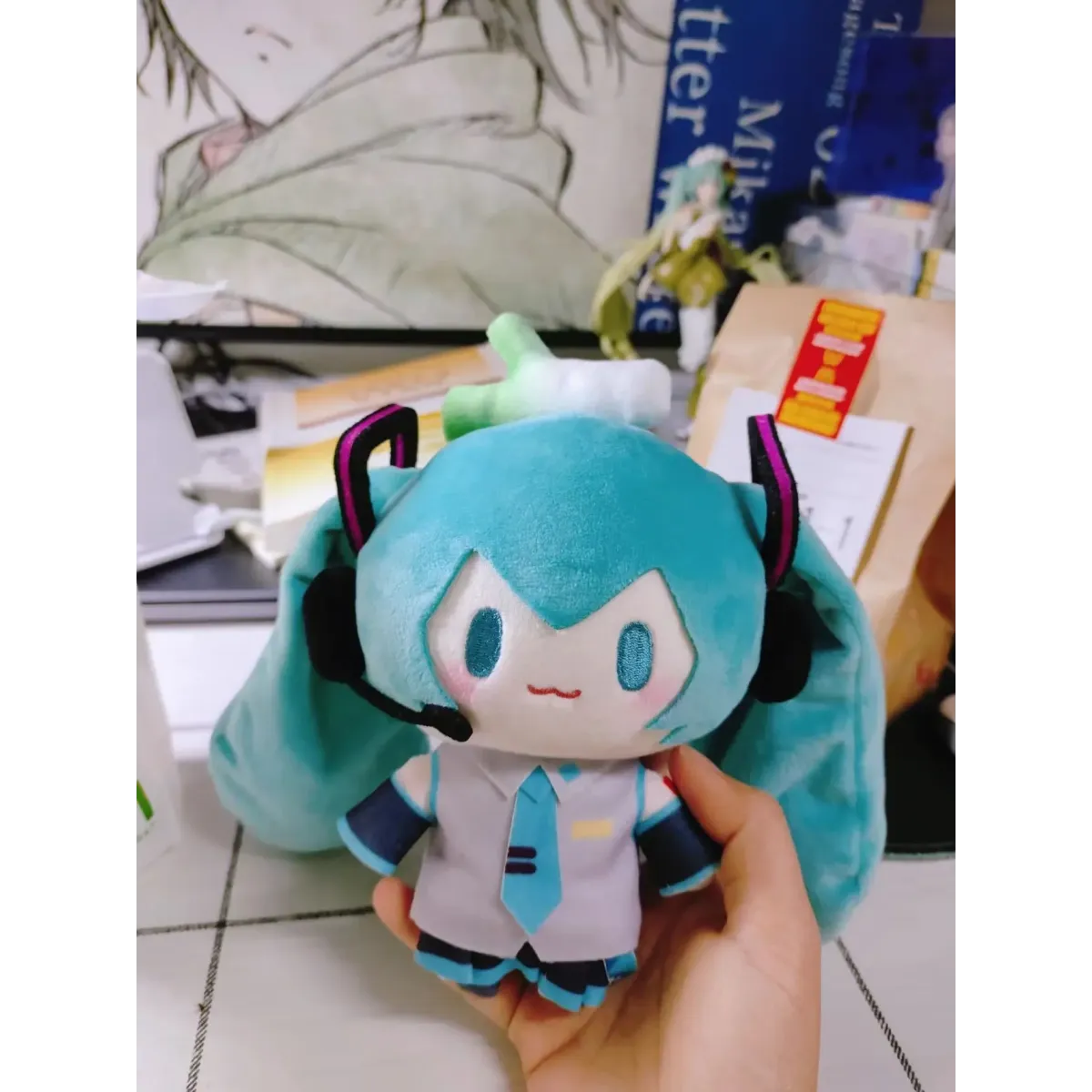 Hatsune Miku Fufu Plush Doll - Accessories - Plush / Plushie - 3