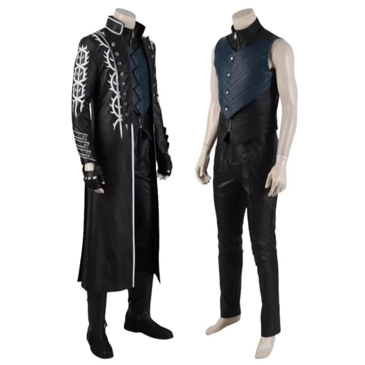 DMC5 Vergil Nelo Cosplay Costume Set - Cosplay - Cosplay Outfit - 2