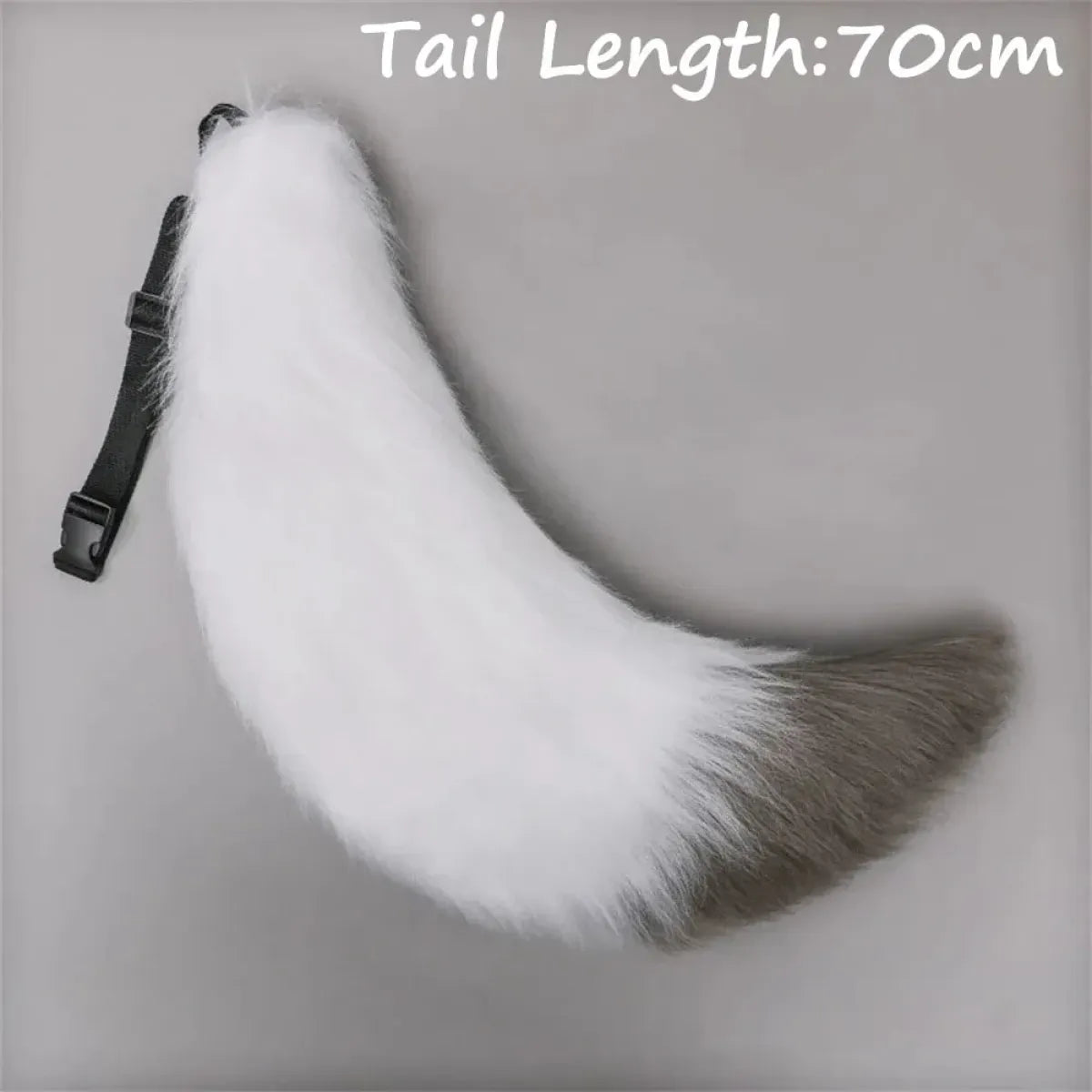 Plush Anime Cat & Fox Cosplay Tail – 70cm - Women’s Clothing & Accessories - Costume Props - 10