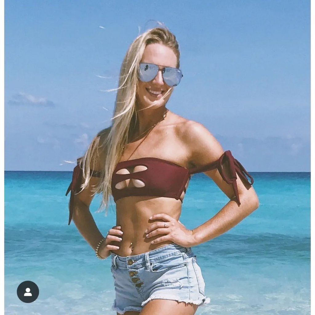 Eluthera Cutout Swim Top - Swimsuits - Swimsuit / Bikini / One-Piece Swimwear - 6