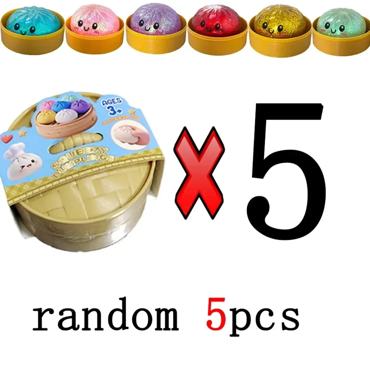 Slow Rising Dumpling Squishy Bun Toy - Toys - Toy - 13