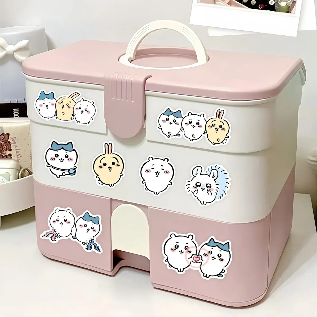 Jiikawa 100pcs Kawaii Waterproof Sticker Set - Stationery & More - Sticker / Decal - 6