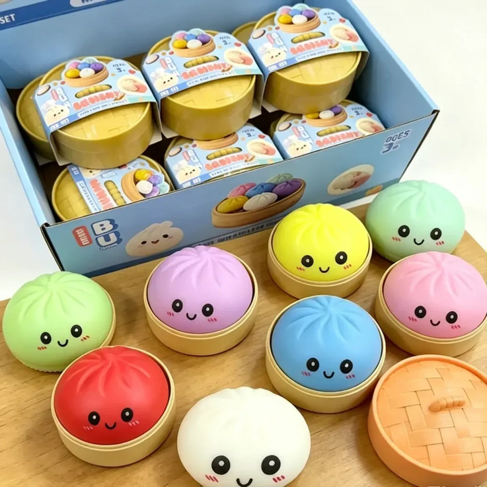 Slow Rising Dumpling Squishy Bun Toy - Toys - Toy - 1