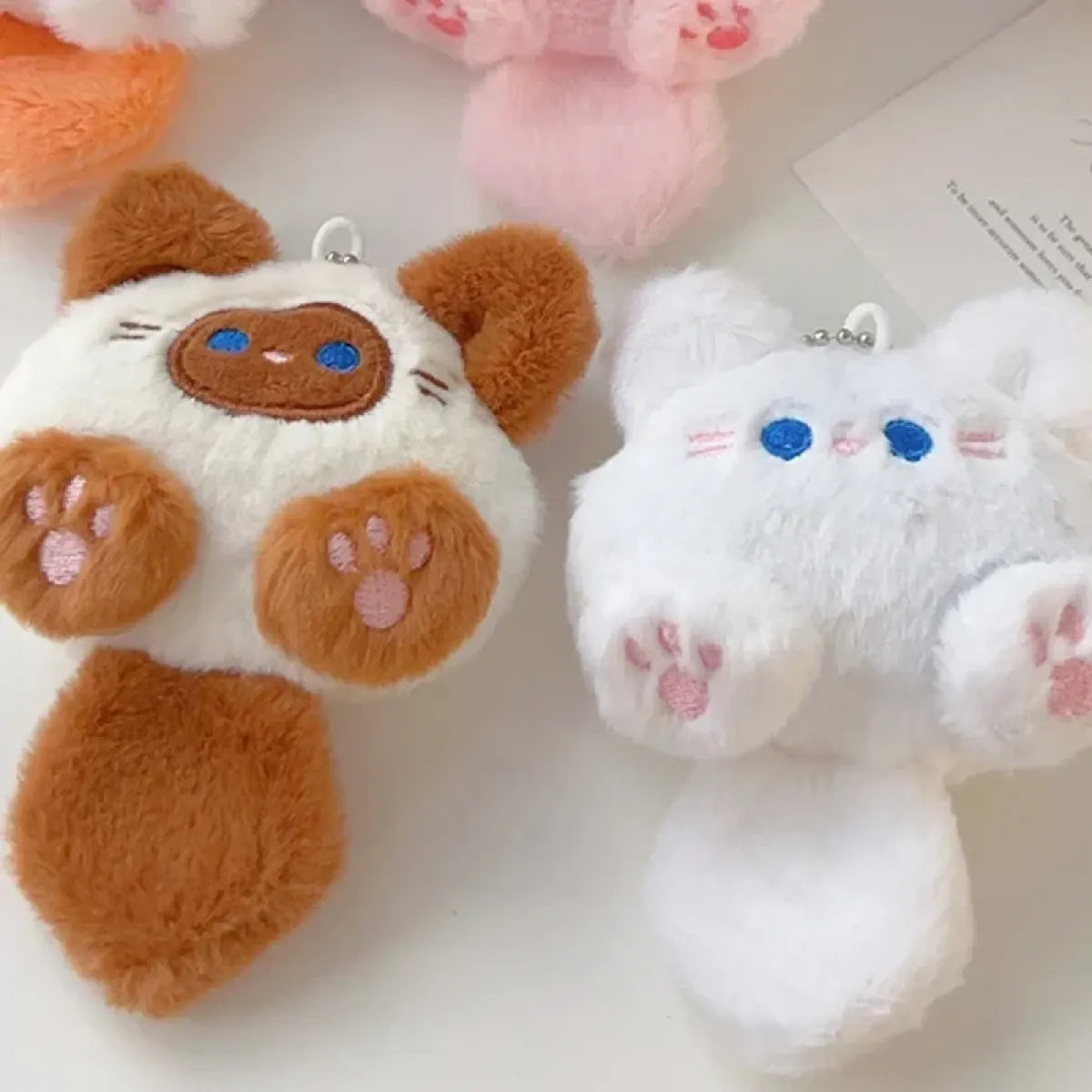 Mini Cat Plush Keychain - Best Sellers - KeyChain - 10