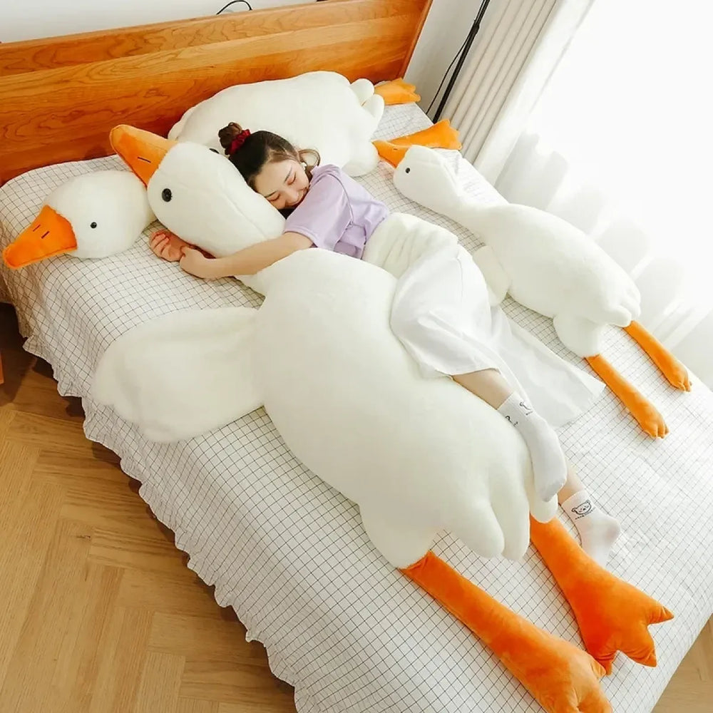 Giant White Goose Plush Body Pillow - Plushies - Pillow / Cushion - 1