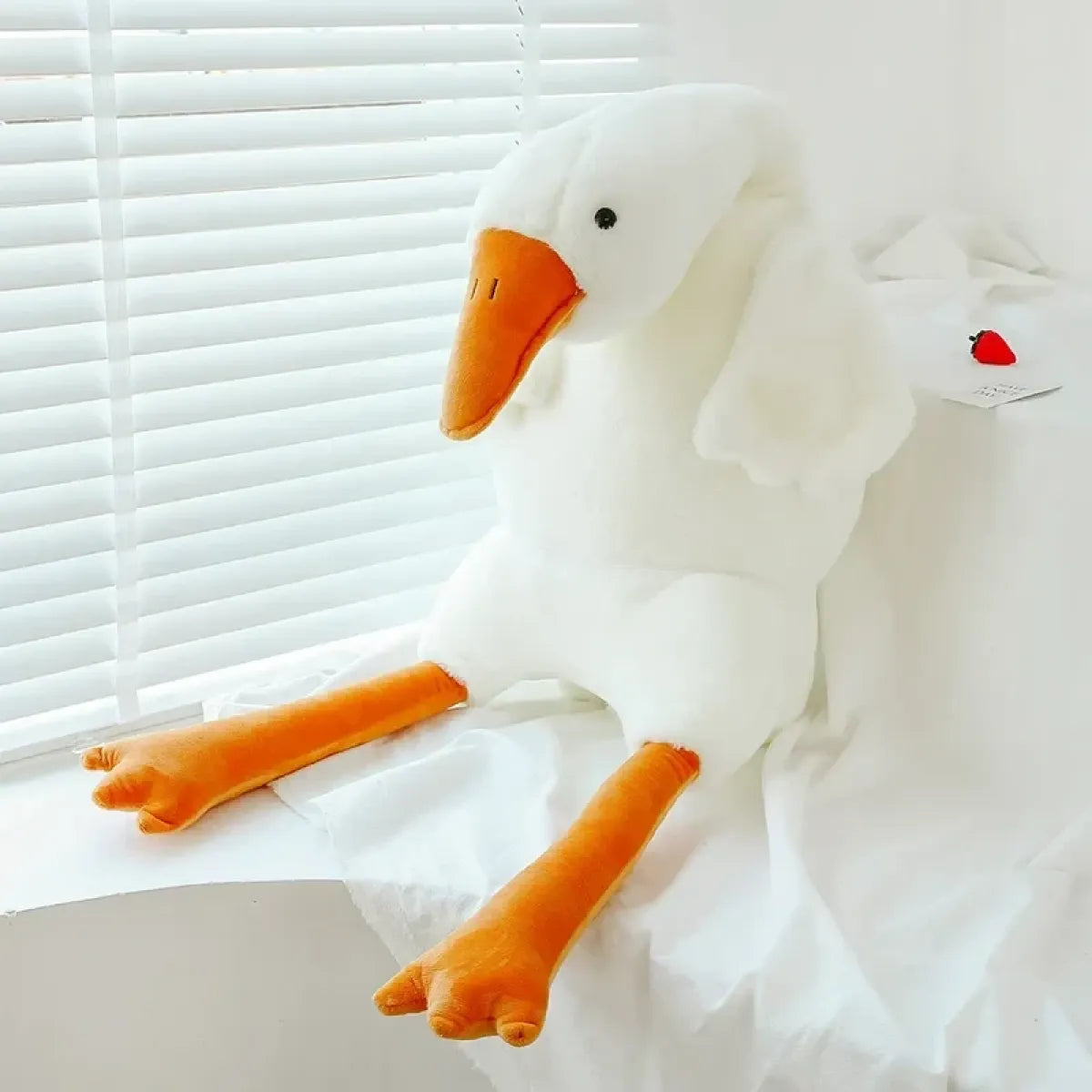 Giant White Goose Plush Body Pillow - Plushies - Pillow / Cushion - 5