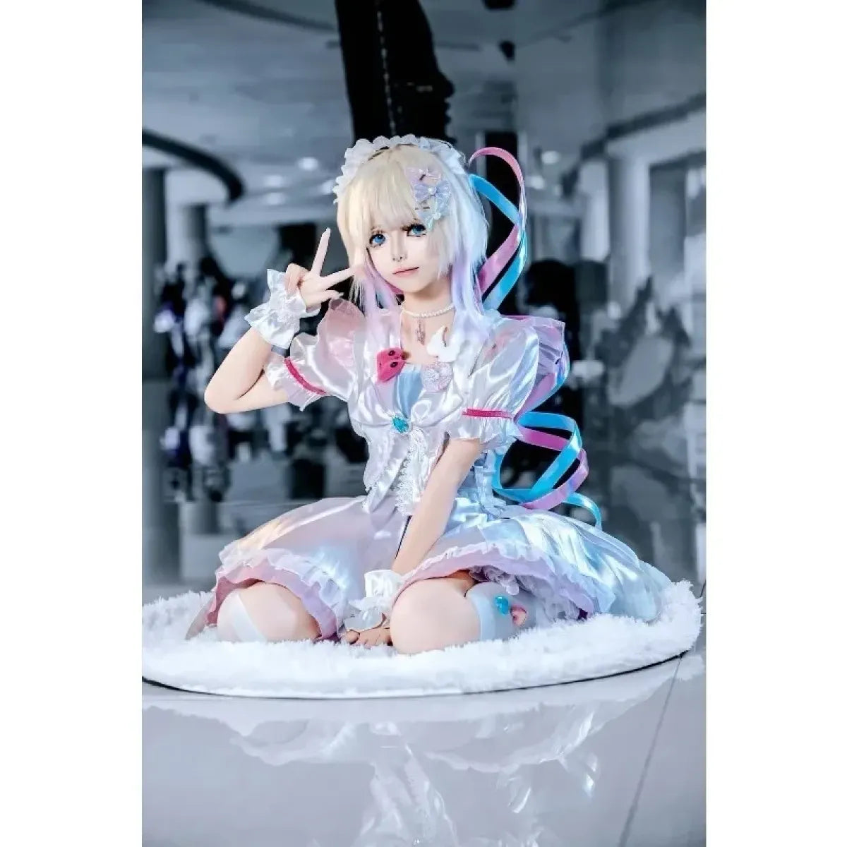 Ame Double Ponytail Cosplay Wig - Cosplay - Wig - 4