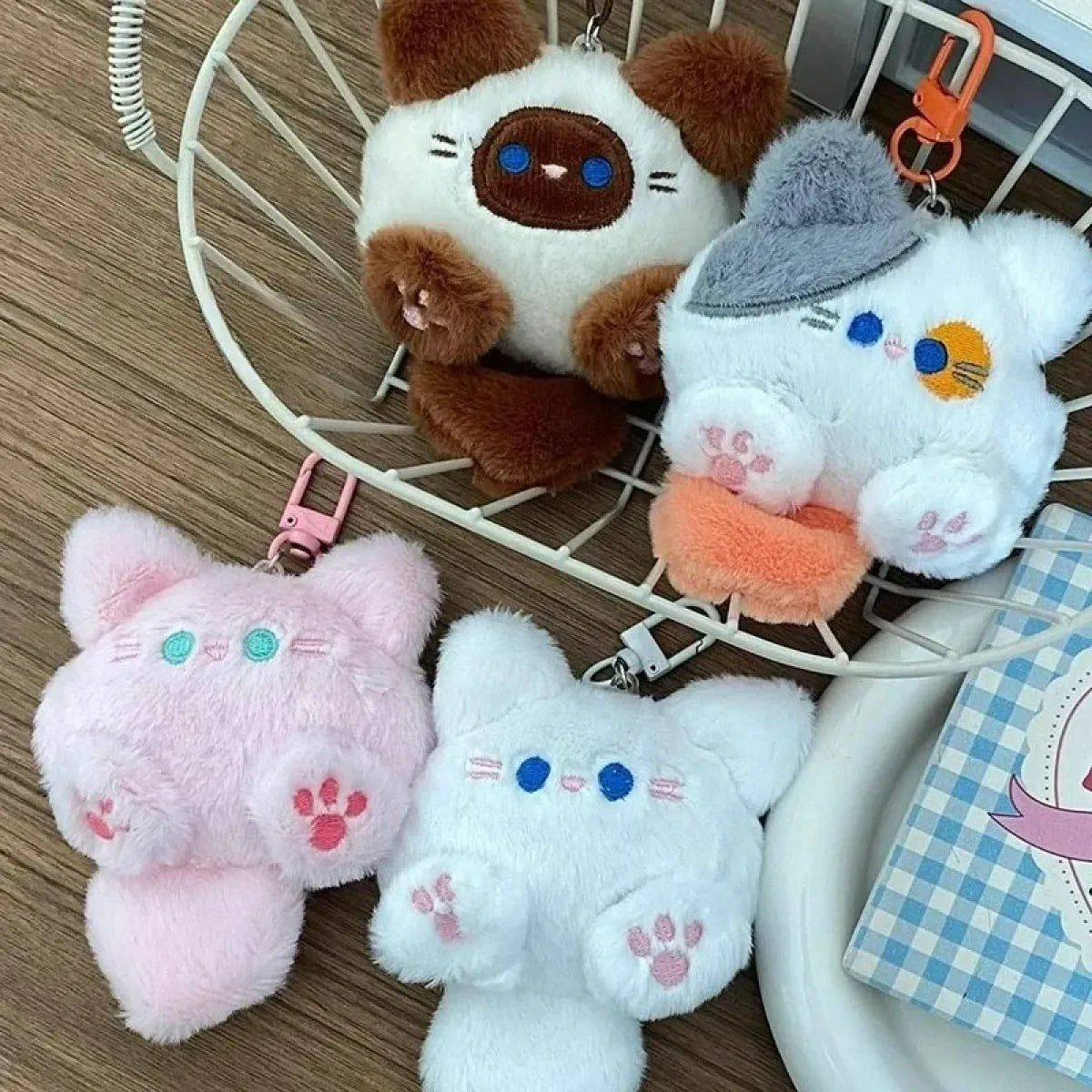 Mini Cat Plush Keychain - Best Sellers - KeyChain - 22