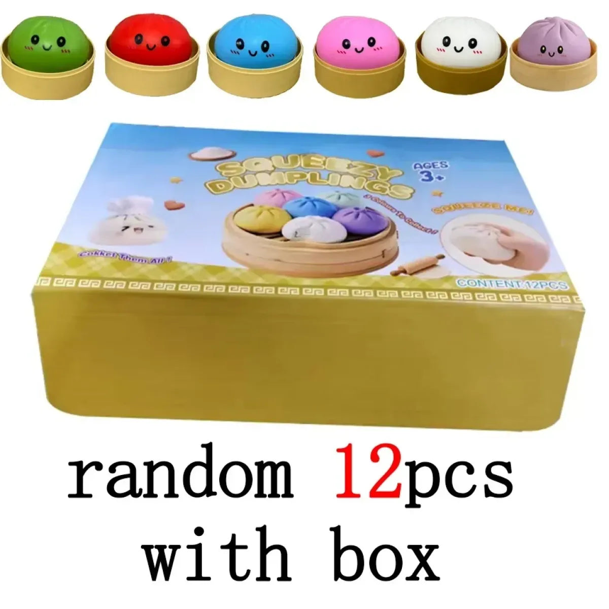 Slow Rising Dumpling Squishy Bun Toy - Toys - Toy - 7