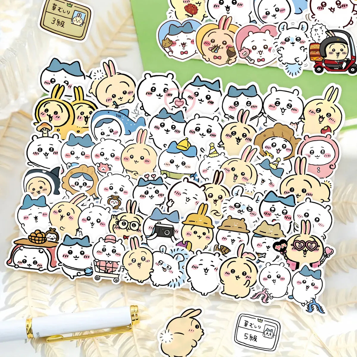 Jiikawa 100pcs Kawaii Waterproof Sticker Set - Stationery & More - Sticker / Decal - 3