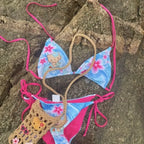 Hello Kitty Anime Halter Bikini Set - Anime - Swimsuit / Bikini / One-Piece Swimwear - 2