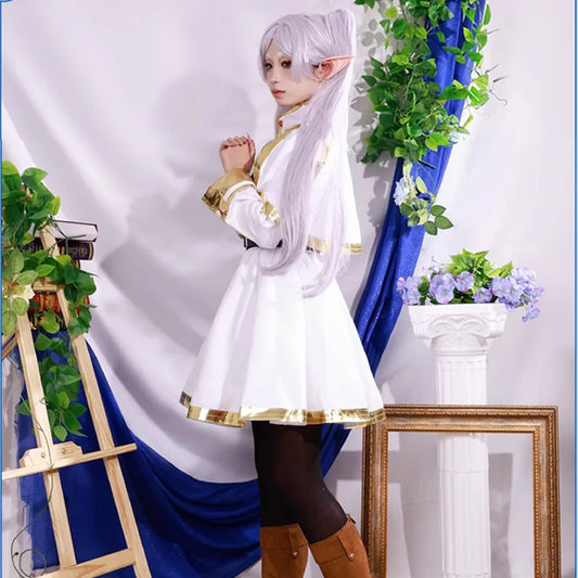 Sousou No Frieren Cosplay Costume - Kawaii Stop - Anime, Convention, Cosplay, Costume, Frieren, Fujian, Mainland China, Polyester, Sets, Skirts, Sousou No Frieren, Top, Unisex