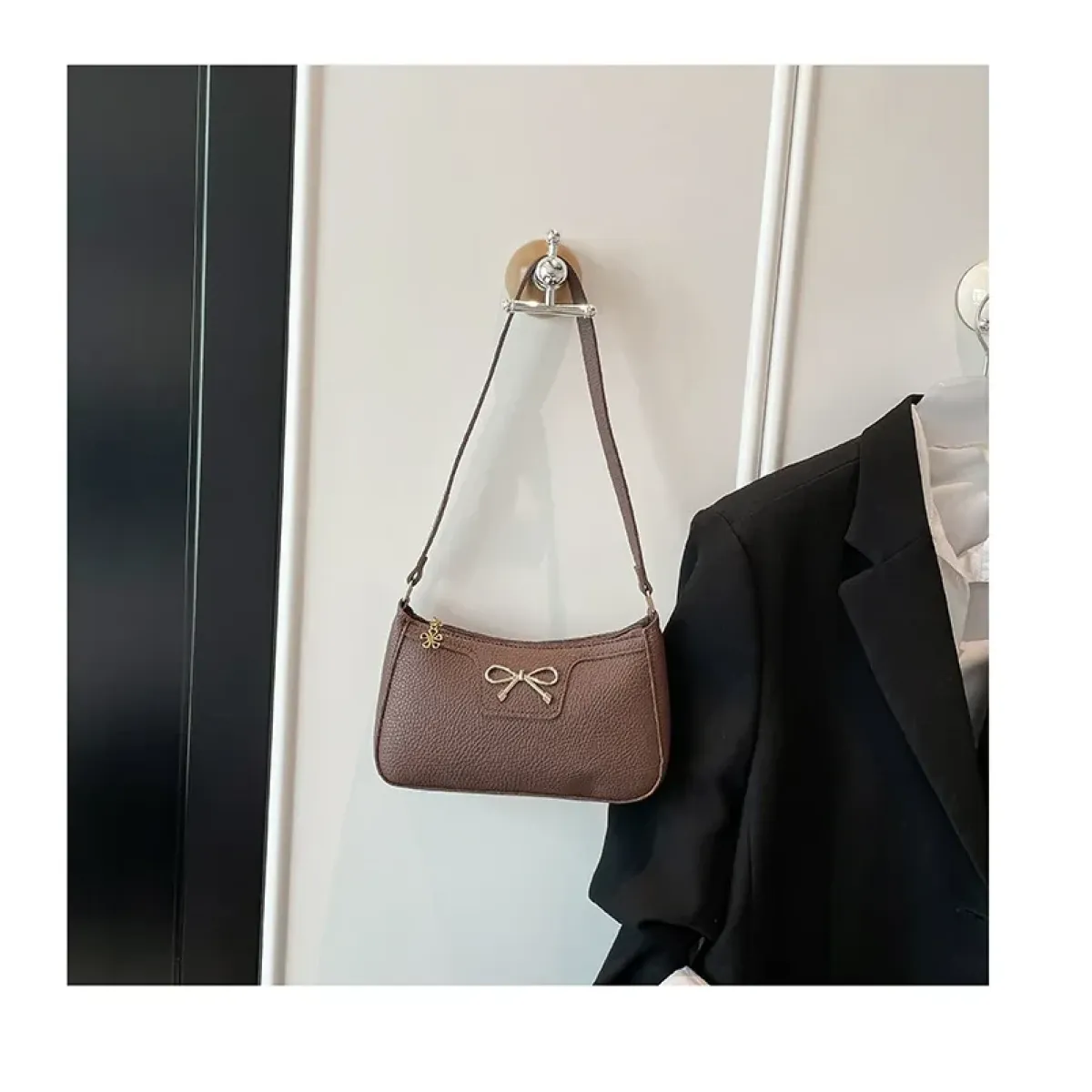 Bow Baguette Shoulder Bag - Best Sellers - Shoulder Bag - 7