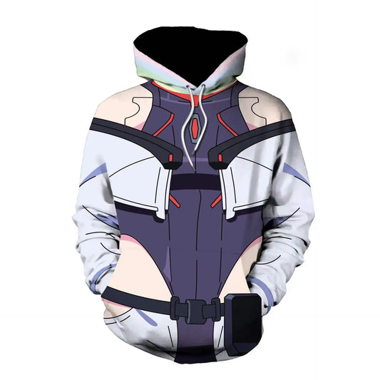 Cyberpunk Edge Walker male lead David themed hoodie hoodie