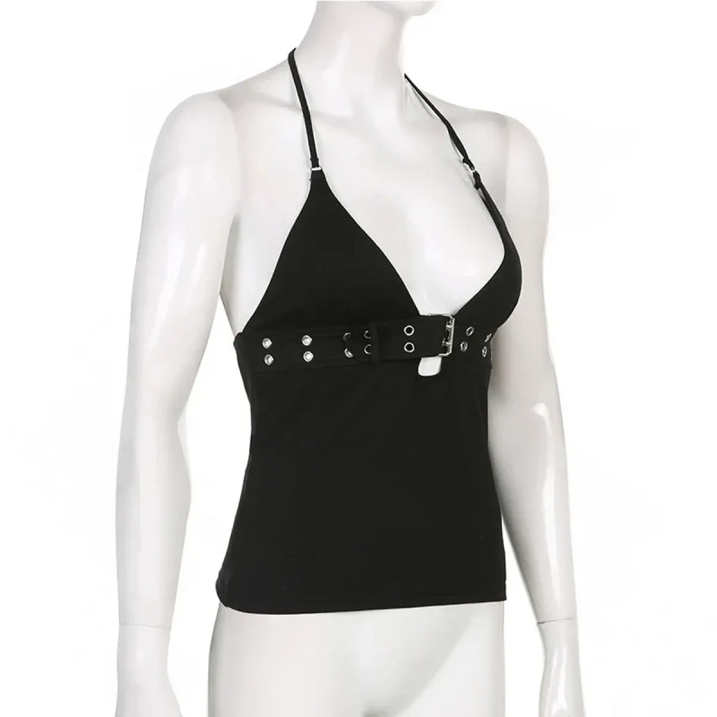 Y2K Bandage Knit Crop Top - Women’s Clothing & Accessories - Crop Top - 8