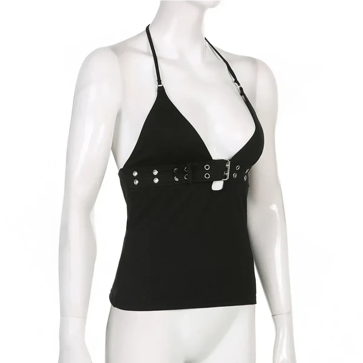 Y2K Bandage Knit Crop Top - Women’s Clothing & Accessories - Crop Top - 8