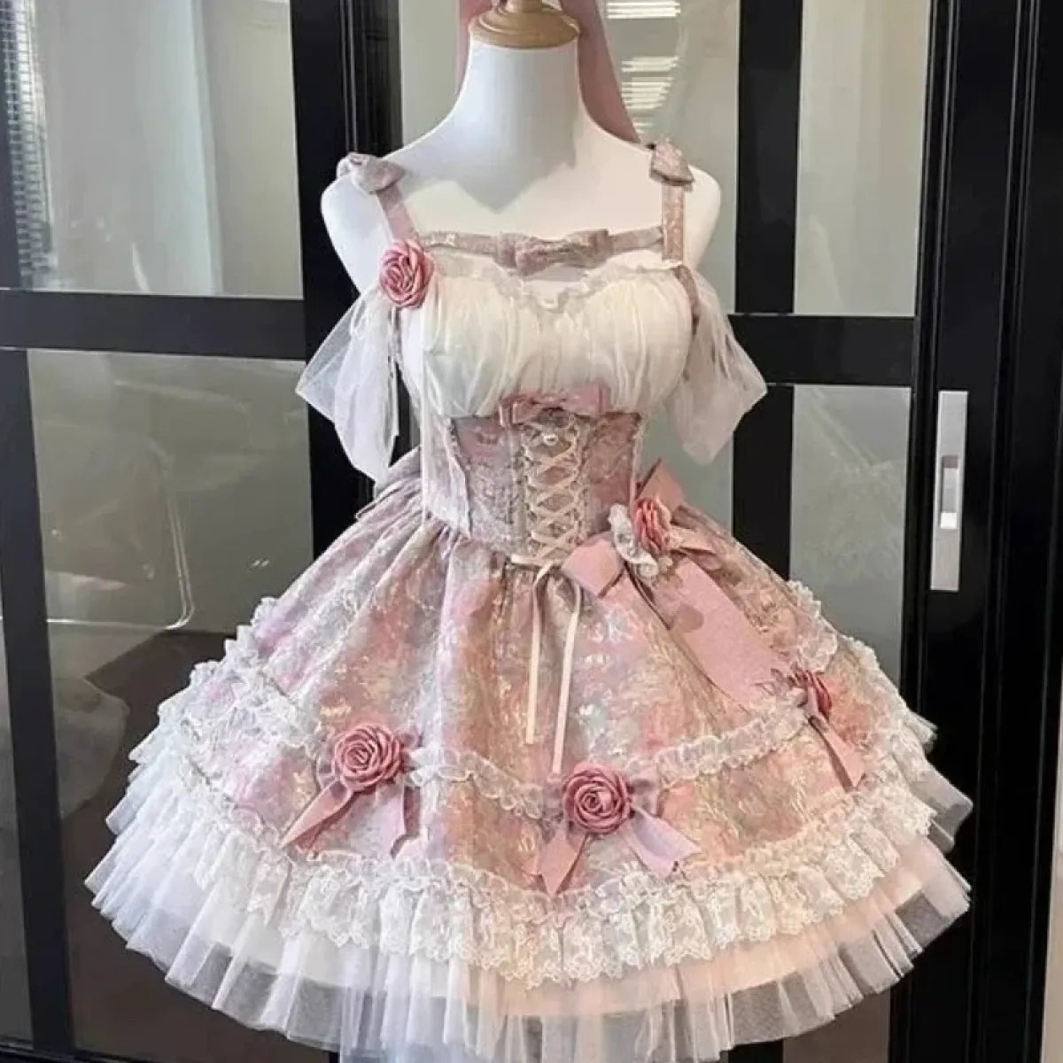 Summer Kawaii Lolita A-Line Party Mini Dress - All Dresses - Lolita Dress - 19