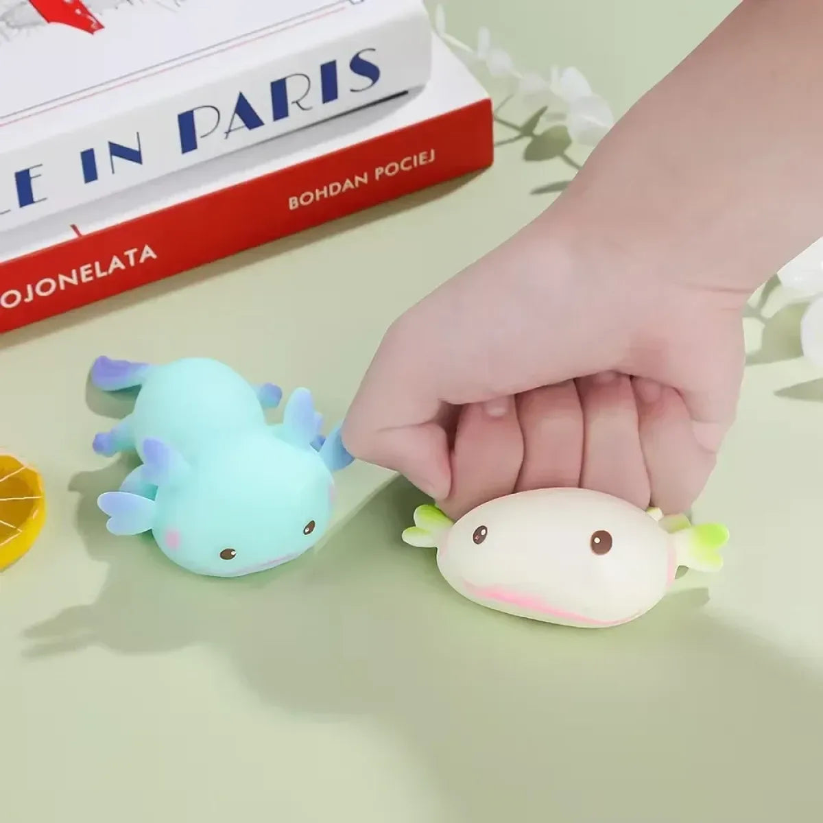 Axolotl Slow Rising Squishy Stress Toy - Toys - Toy - 4