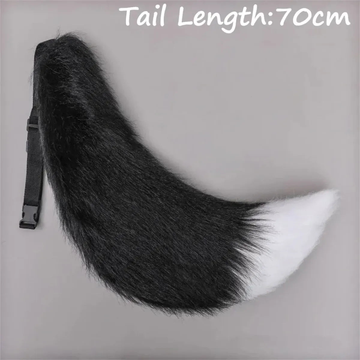 Plush Anime Cat & Fox Cosplay Tail – 70cm - Women’s Clothing & Accessories - Costume Props - 6