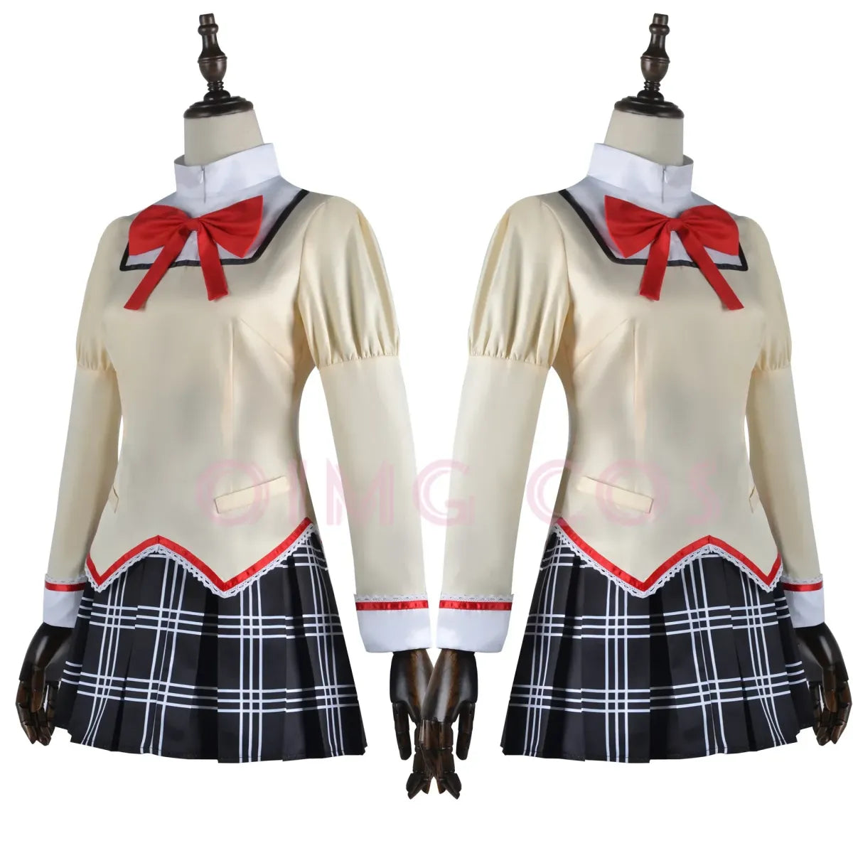 Kaname Madoka Cosplay School Uniform Set - Dresses - Cosplay Outfit - 4