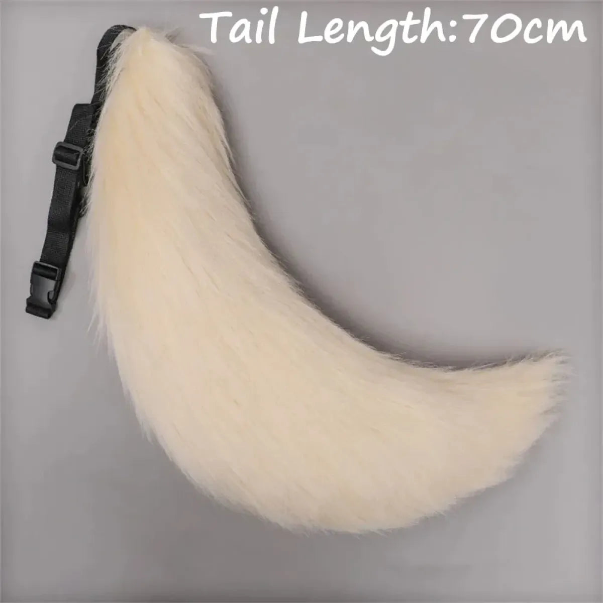 Plush Anime Cat & Fox Cosplay Tail – 70cm - Women’s Clothing & Accessories - Costume Props - 13