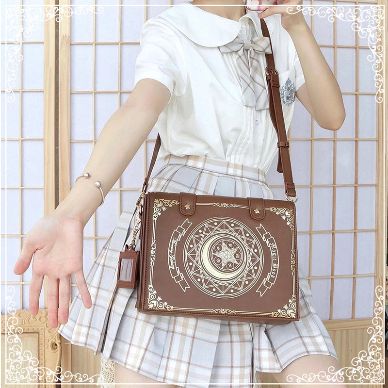 Celestial Dreams Leather Backpack - Kawaii Stop - 
