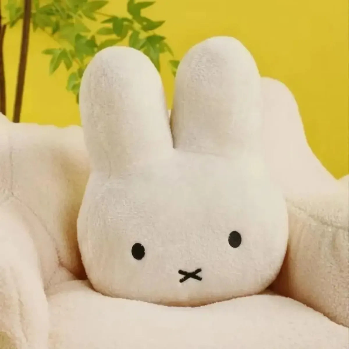 Miffy Black Eyes Rabbit Plush Pillow - Toys - Plush / Plushie - 5
