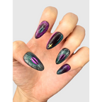 Snake Den Reusable Press-On Nails - Harajuku Style - Cosmetics - 3