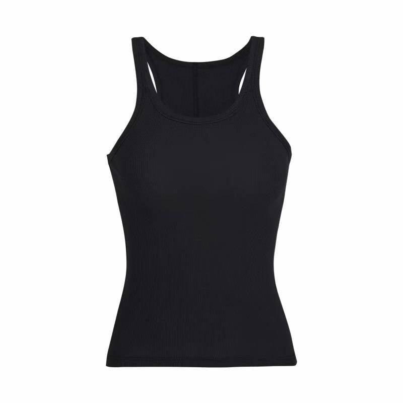 Solid Ribbed Tank Top - Kawaii Stop - Adorable, Basic, Camis &amp; Tops, Color, Cotton, Cute, Fashion, Kawaii, Knitted, Korean, Outerwear, Polyester, Ribbed, Short, Sleeveless, Solid, T-Shirts, Tank Top, Tops &amp; Tees, U-Neck, Women's Clothing &amp; Accessories