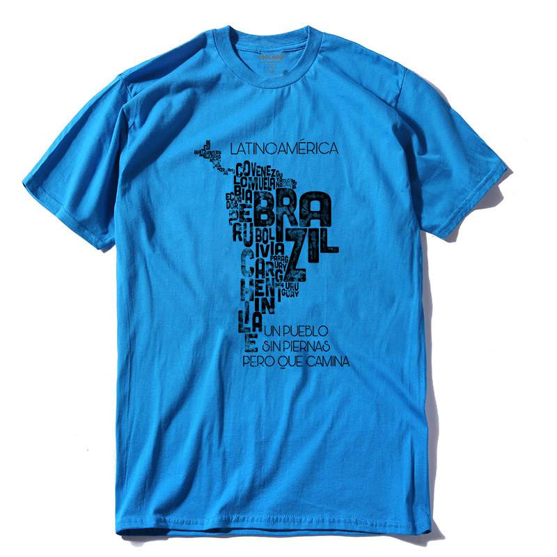 South America Tee - Dark Blue / M - T-Shirts - Shirts & Tops - 11 - 2024