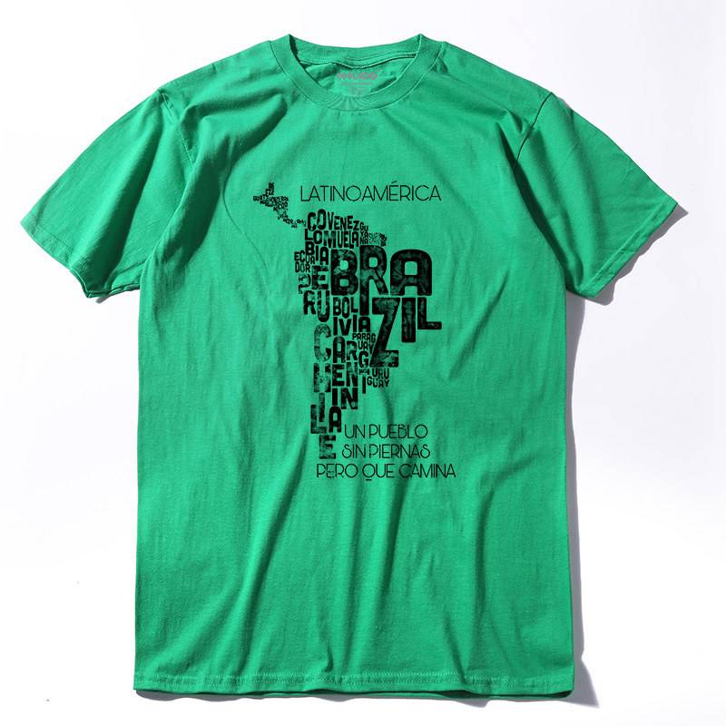 South America Tee - Green / M - T-Shirts - Shirts & Tops - 10 - 2024