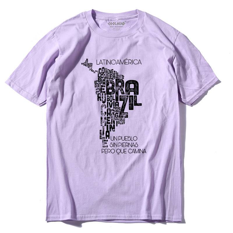 South America Tee - Purple / M - T-Shirts - Shirts & Tops - 16 - 2024