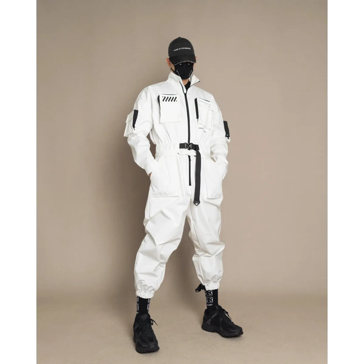 VJ-008 White Villain Water-Resistant Jumpsuit - Women’s Clothing & Accessories - Accessory - 4