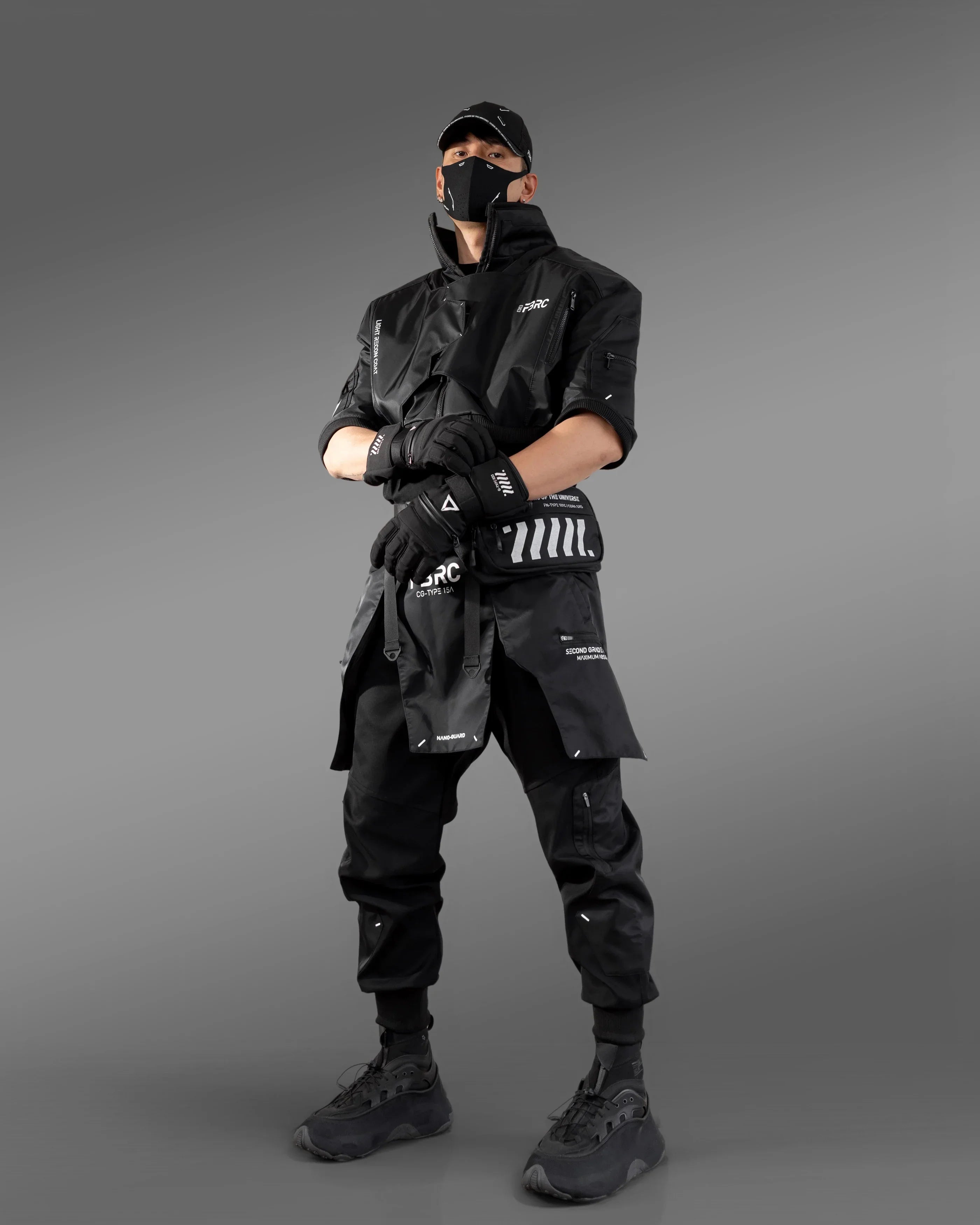 CG-Type 15A Layered Black Cargo Pants